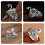 2 häkelpfau-ring mit garnführung für finger 6