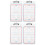 4 Pcs Hockey Coaching Board For Planning And Training 7