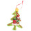 4Pcs Creative Christmas Tree Stocking Clay Pendant Holiday Decorations 3