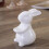 2Pcs Three Rabbit Ceramic Cake Stand Round Tray 33X20X9.5Cm 4