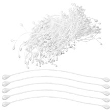 170-tlg. doppelspitze Perlenblütenknospen mit Staubgefäßen (Weiß)