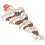 4 Pcs Christmas Tree Brooch Rhinestone Costume Accessory 1