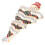 4 Pcs Christmas Tree Brooch Rhinestone Costume Accessory 2
