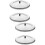 4 Pcs Leak-Proof Water Cup Lids Dust-Proof Mug Covers 9