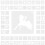 240 Pcs Animal Themed Decorative Spray Stencils 11