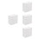 1200 Pcs Empty Raffle Ticket Cards For Contests Carnivals Auctions 9