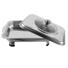 buffet lebensmittelhalter aus mit deckel