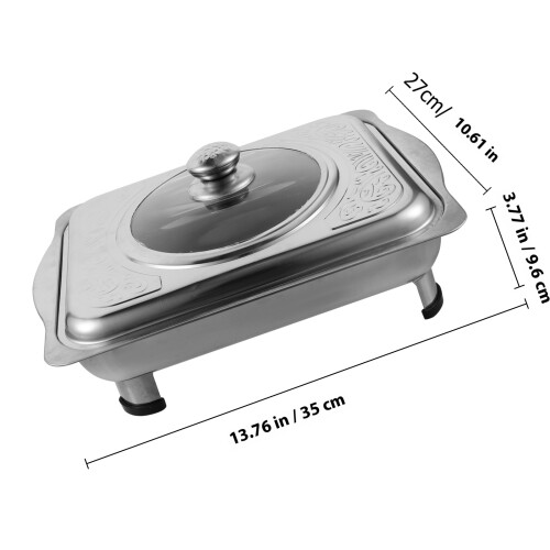 buffet lebensmittelhalter aus mit deckel 1