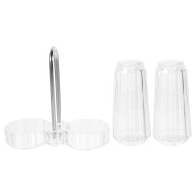 1 Set Verschließbare Gewürzdose Mit Deckel, Pfefferstreuer Und Halter