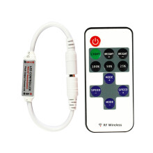 led-controller für led-streifen mit fernbedienung, rgb-dimmer