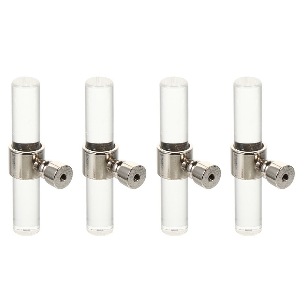 16 Pcs Acrylic Door Pull Knobs Cabinet Handles Drawer Pulls 032510814877