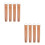 8 Pcs Wooden Pan Handle Replacement For Japanese Style Cookware 8