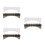 6 Pcs Clipper Comb Holder Guard Storage Box For Hairdressing Tools 8