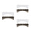 6 Pcs Clipper Comb Holder Guard Storage Box For Hairdressing Tools 5