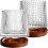 2 Sets Milchbecher Weinbecher Whiskeybecher Mit Untersetzer 8