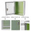 Creative Report Box Lockable Wall Mounted Assorted Color 1set 9