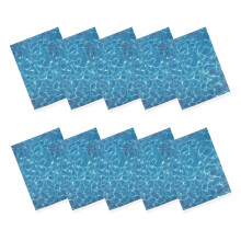10Stk Selbstklebende Ripple Wasser Aufkleber Für Diorama