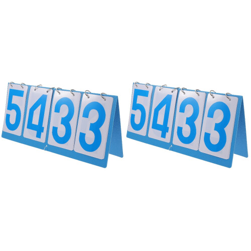 2Pcs Reusable Score Board Keeper Sports Supply 1
