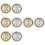 8 Pcs Round Hygrometer Mini Humidity Meter For Guitar Care 9