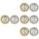 8 Pcs Round Hygrometer Mini Humidity Meter For Guitar Care 8