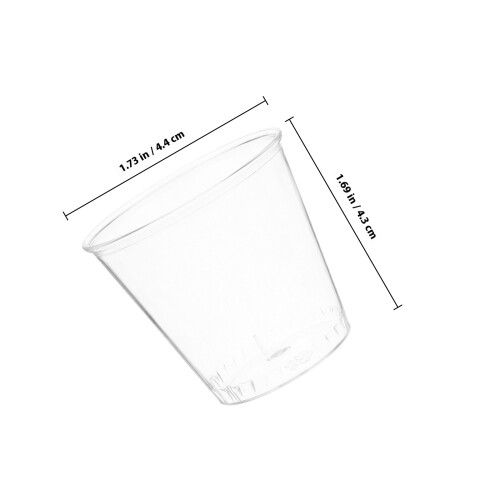 100 Transparente Einweg Schnapsgläser 30 Ml Für Party 1