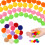 1000 pompons plüsch für diy bastelarbeiten für kinder 1