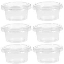 100 1 oz einwegportionsschalen mit deckeln