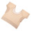 waschbare dünne achselpads für schweißschutz beige 6