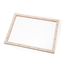 holz-papierherstellungssieb mit schöpfschablonen und maschensieb für diy