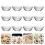 12Stk Bleifreies Glasmaterial Schalen Pudding Kuchenformen 10
