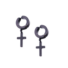 ohrring cuff clip-on für nicht durchstochene schwarzes