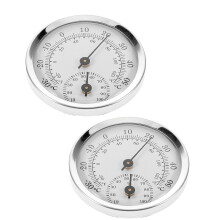 2Stk Mini Hygrometer Thermometer Für Zigarrenhumidore Präzise Messung