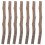 10 de madera natural largos para decoración rústica 9