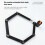 Cycle Folding Lock High Security Gate Compatible Heavy Duty Anti Theft Secure Guard Bicycle Lock 3