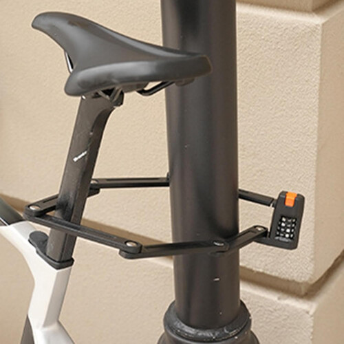 Cycle Folding Lock High Security Gate Compatible Heavy Duty Anti Theft Secure Guard Bicycle Lock 1