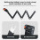 Cycle Folding Lock High Security Gate Compatible Heavy Duty Anti Theft Secure Guard Bicycle Lock 5
