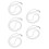 5Pcs Zipper Pull Helper Portable Dress Zipper Puller Assistant Tool 3