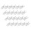 200 Pcs Plastic Mini Clothespins Spring Hangers For Home 1