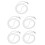 5Pcs Zipper Pull Helper Portable Dress Zipper Puller Assistant Tool 2