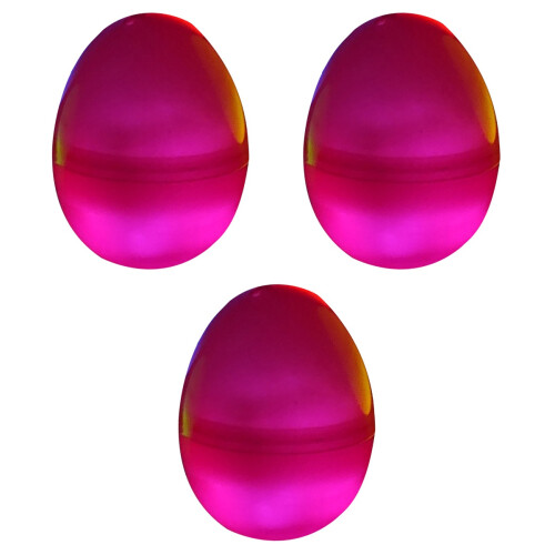18 Pcs Easter Glow Egg Party Decor Supplies (Random Color) 2