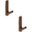 2Pcs Wooden Tree Branch Wall Hook Key Holder Clothes Hook 8