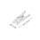 200 Pcs Plastic Mini Clothespins Spring Hangers For Home 10
