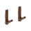 2Pcs Wooden Tree Branch Wall Hook Key Holder Clothes Hook 6
