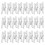 200 Pcs Plastic Mini Clothespins Spring Hangers For Home 2