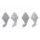 4 Pcs Convenient Bathroom Shower Accessory For Home Use 2