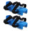 3 Pairs Adjustable Toddler Ice Skates With Double Blue 1