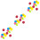 45 Pcs Compressed Round Sponge Multicolor Dishwashing Brush 5