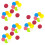 45 Pcs Compressed Round Sponge Multicolor Dishwashing Brush 7