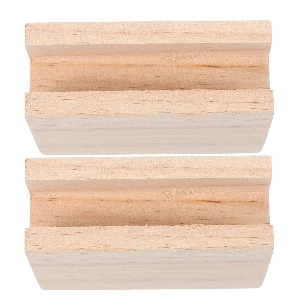 10 Pcs Wooden Furniture Bed Riser Heightening Pads 031409017672