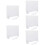 5 Sets Transparent Acrylic Memo Board For Home Message Recording 10